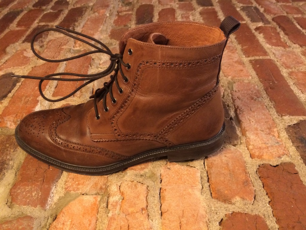 stafford wingtip boots